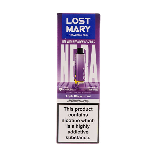 Apple Blackcurrant Nera 15k Prefilled Pod + Refill by Lost Mary