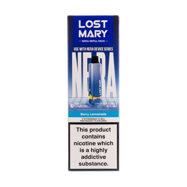 Berry Lemonade Nera 15k Prefilled Pod + Refill by Lost Mary