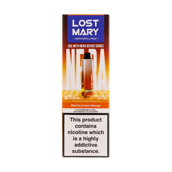 Blackcurrant Mango Nera 15k Prefilled Pod + Refill by Lost Mary