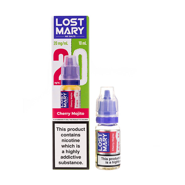 Cherry Mojito Nic Salt E-Liquid by Lost Mary