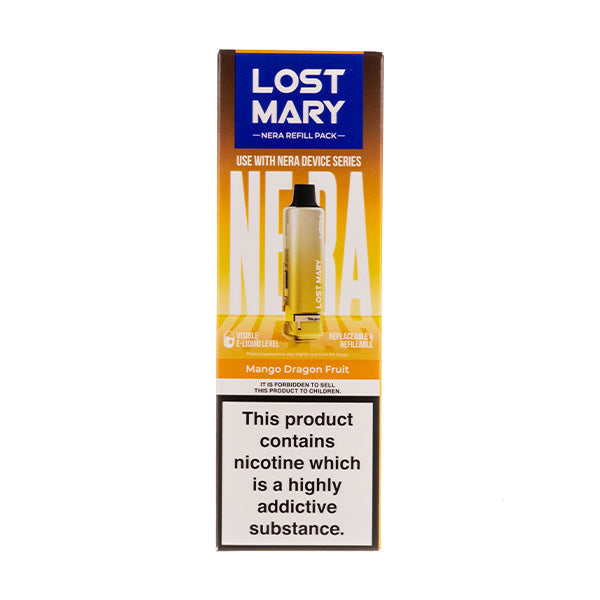 Mango Dragon Fruit Nera 15k Prefilled Pod + Refill by Lost Mary
