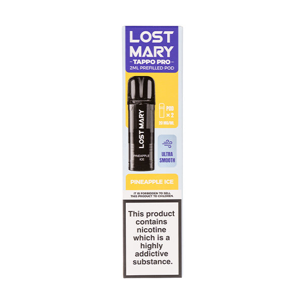 Pineapple Ice Tappo Prefilled Pods by Lost Mary