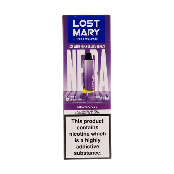 Sakura Grape Nera 15k Prefilled Pod + Refill by Lost Mary