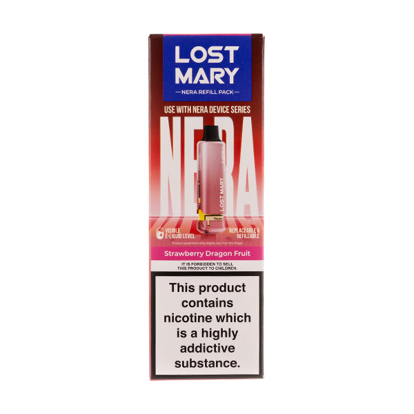 Strawberry Dragon Fruit Nera 15k Prefilled Pod + Refill by Lost Mary